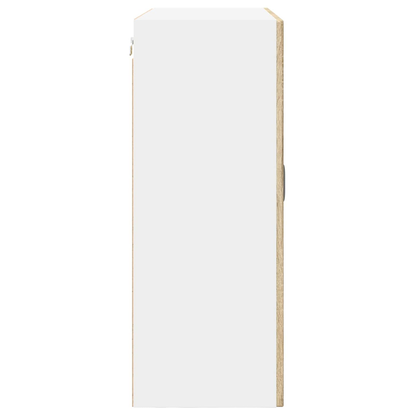 vidaXL Wall Cabinet PORTO Sonoma Oak 80 x 31 x 80 cm Engineered Wood
