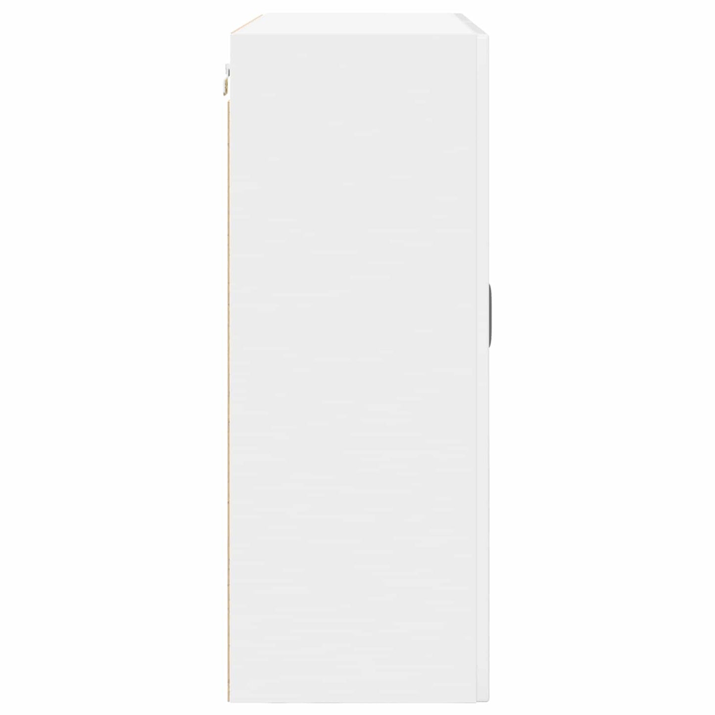 vidaXL Wall Cabinet PORTO High Gloss White 80 x 31 x 80 cm