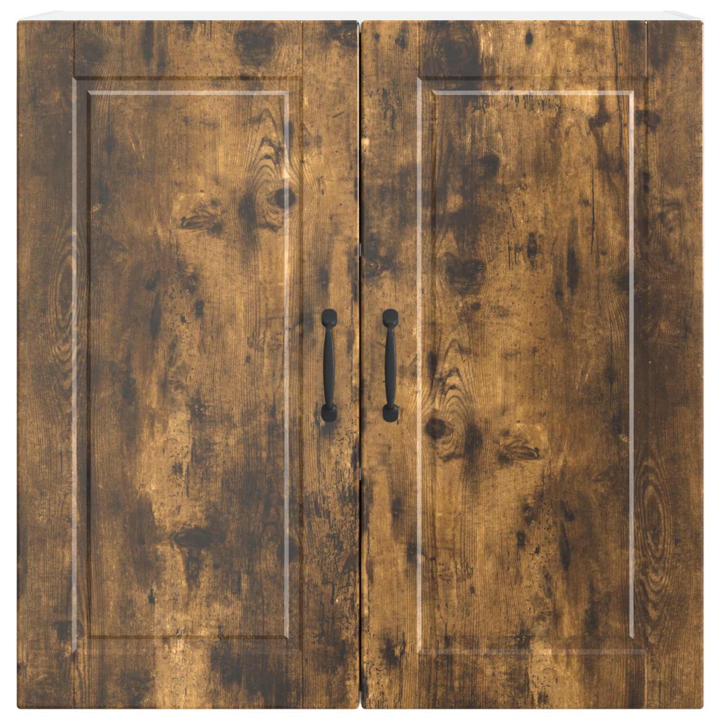vidaXL Wall Cabinet PORTO Smoked Oak 80 x 31 x 80 cm Engineered Wood