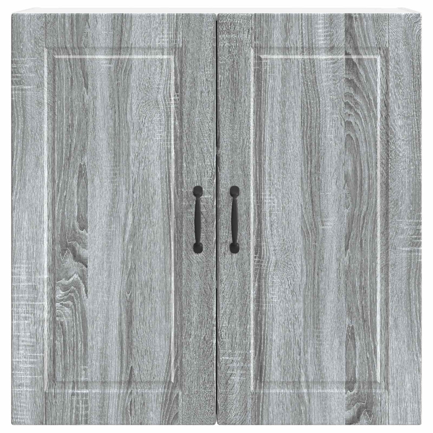 vidaXL Wall Cabinet PORTO Grey Sonoma 80 x 31 x 80 cm Engineered Wood