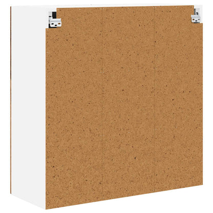 vidaXL Wall Cabinet PORTO Old Wood 80 x 31 x 80 cm Engineered Wood