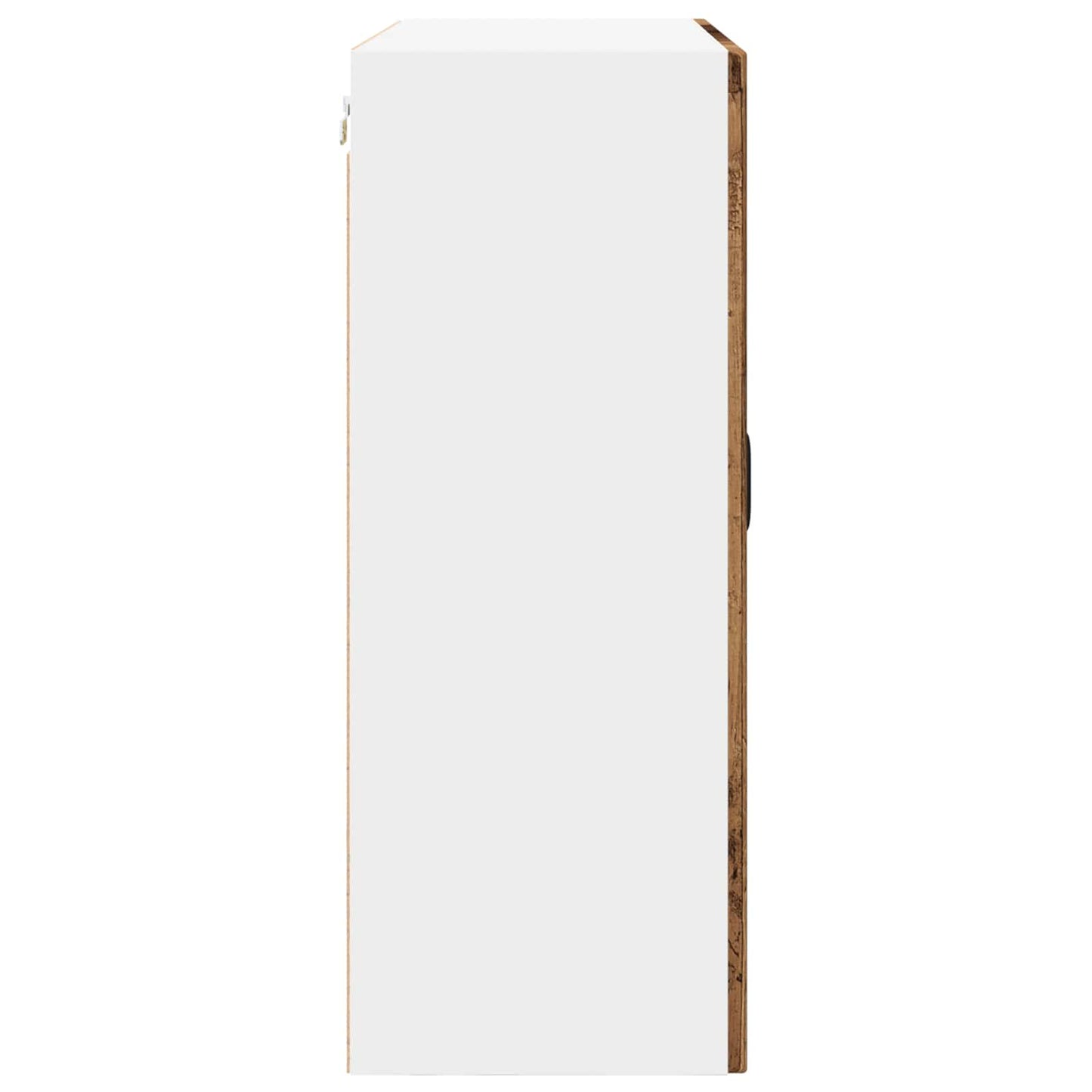 vidaXL Wall Cabinet PORTO Old Wood 80 x 31 x 80 cm Engineered Wood