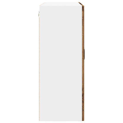 vidaXL Wall Cabinet PORTO Old Wood 80 x 31 x 80 cm Engineered Wood