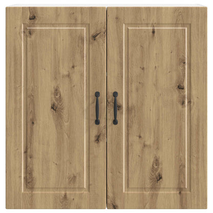 vidaXL Wall Cabinet PORTO Artisan Oak 80 x 31 x 80 cm Engineered Wood