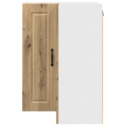 vidaXL Wall Corner Cabinet PORTO Artisan Oak 57 x 57 x 80 cm