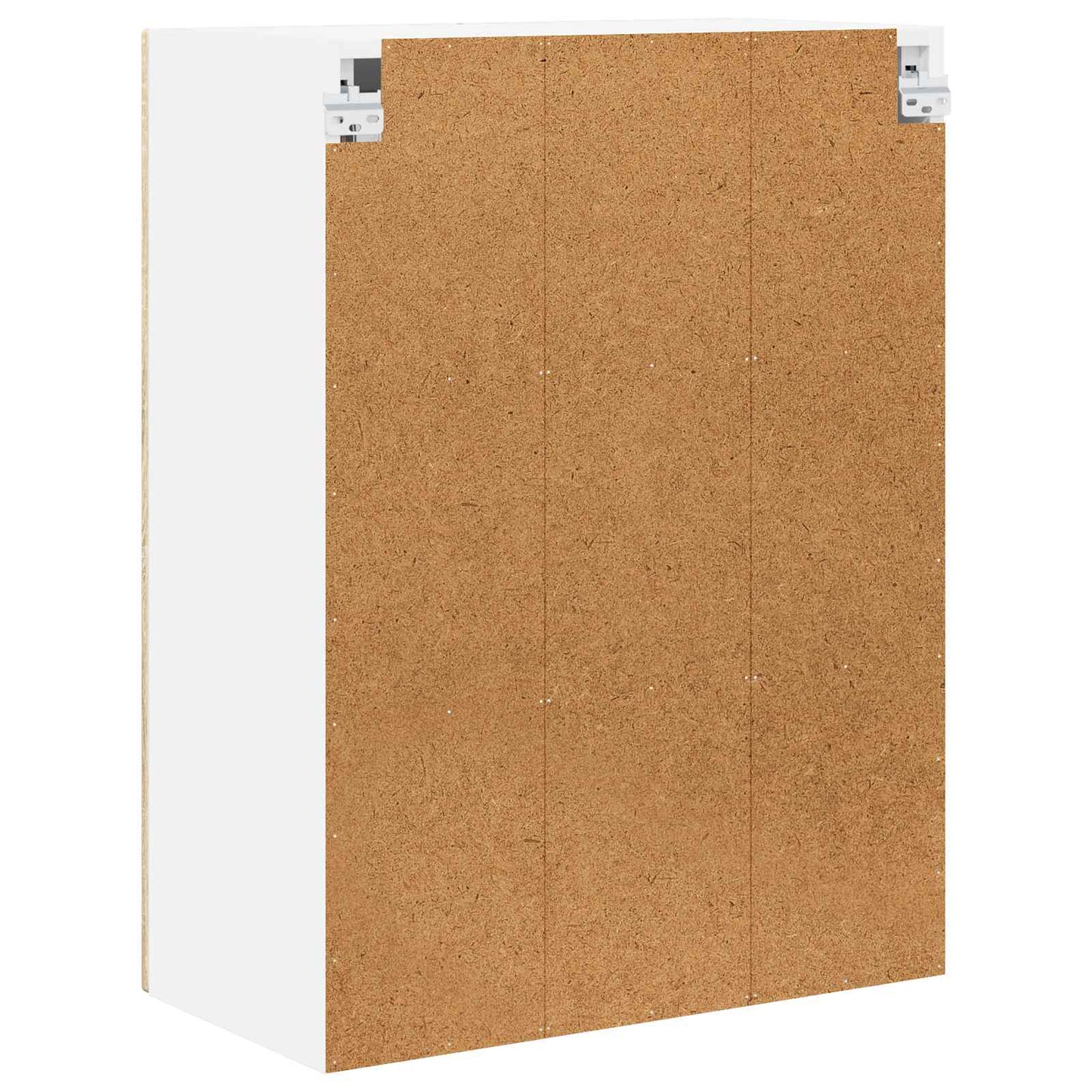 vidaXL Wall Glass Cabinet PORTO Sonoma Oak 60 x 31 x 80 cm