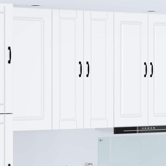 vidaXL Wall Cabinet PORTO White 30 x 31 x 100 cm Engineered Wood