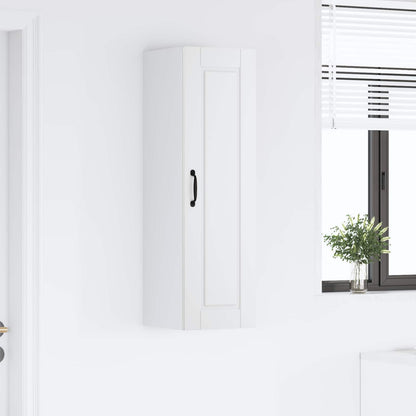 vidaXL Wall Cabinet PORTO White 30 x 31 x 100 cm Engineered Wood