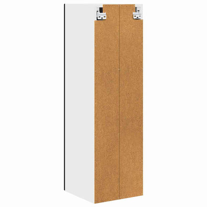 vidaXL Wall Cabinet PORTO Black 30 x 31 x 100 cm Engineered Wood