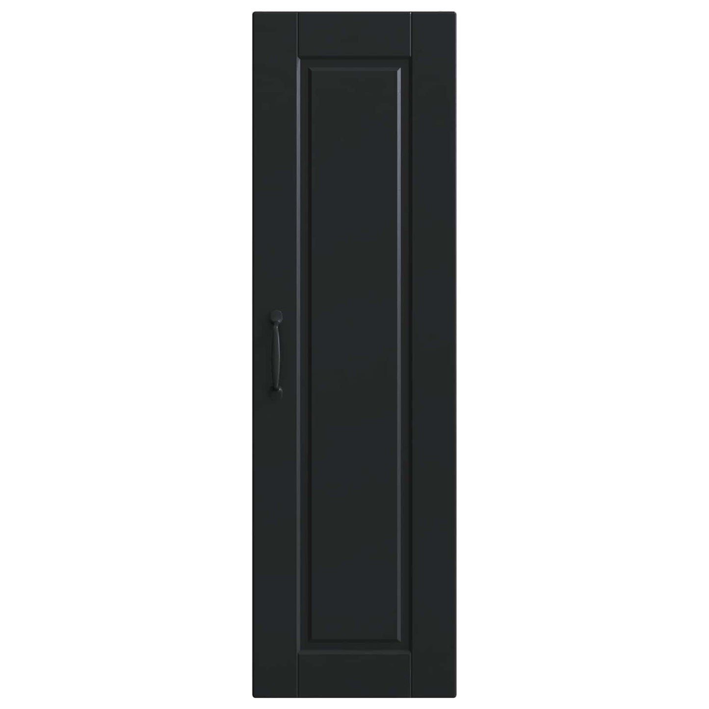 vidaXL Wall Cabinet PORTO Black 30 x 31 x 100 cm Engineered Wood