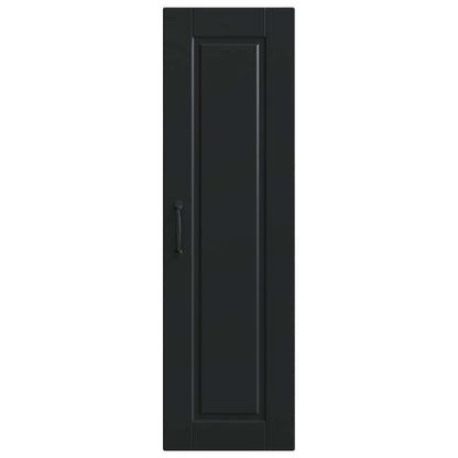 vidaXL Wall Cabinet PORTO Black 30 x 31 x 100 cm Engineered Wood