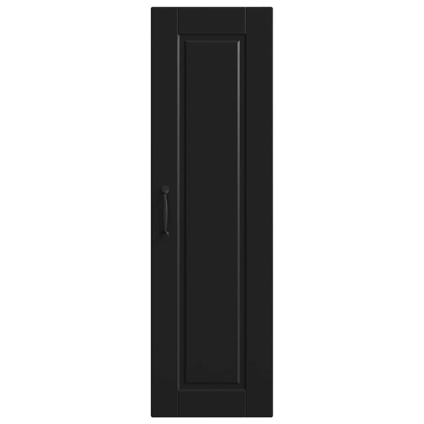 vidaXL Wall Cabinet PORTO Black 30 x 31 x 100 cm Engineered Wood