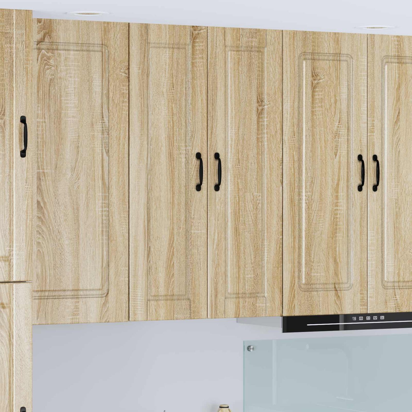 vidaXL Wall Cabinet PORTO Sonoma Oak 30 x 31 x 100 cm Engineered Wood