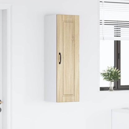 vidaXL Wall Cabinet PORTO Sonoma Oak 30 x 31 x 100 cm Engineered Wood