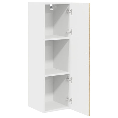 vidaXL Wall Cabinet PORTO Sonoma Oak 30 x 31 x 100 cm Engineered Wood