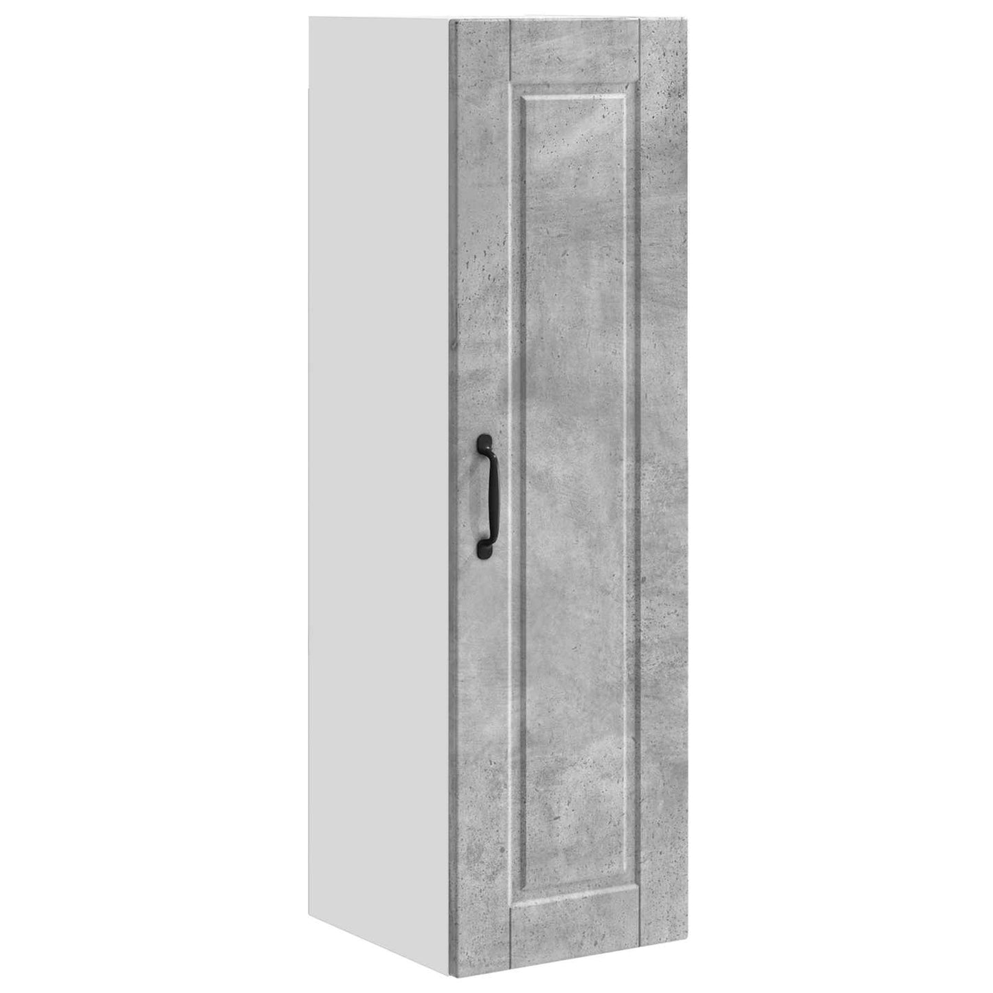 vidaXL Wall Cabinet PORTO Concrete Grey 30 x 31 x 100 cm