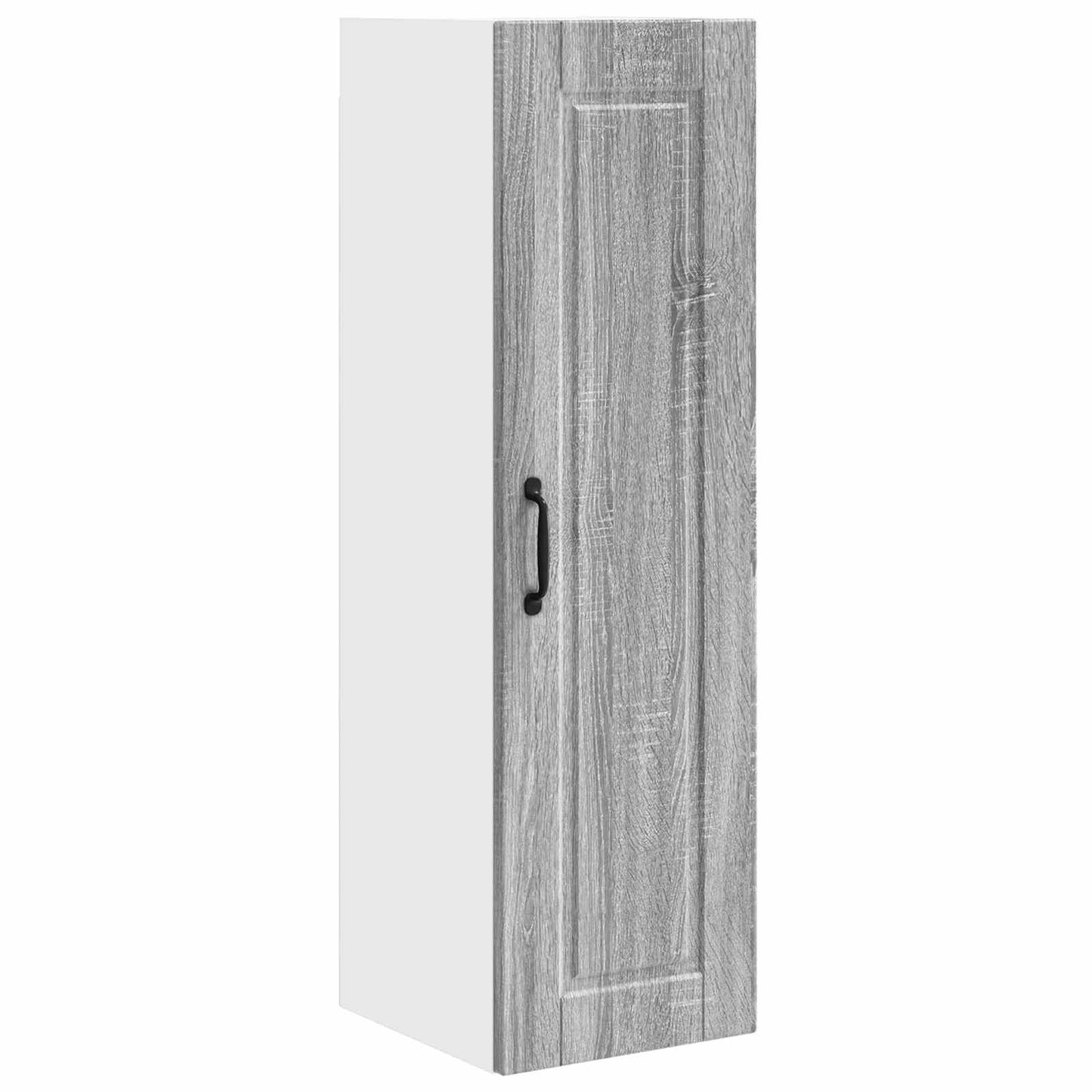 vidaXL Wall Cabinet PORTO Grey Sonoma 30 x 31 x 100 cm Engineered Wood