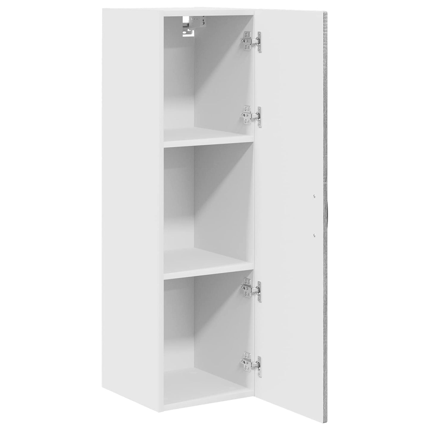 vidaXL Wall Cabinet PORTO Grey Sonoma 30 x 31 x 100 cm Engineered Wood