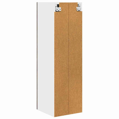 vidaXL Wall Cabinet PORTO Brown Oak 30 x 31 x 100 cm Engineered Wood