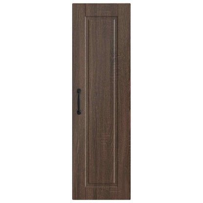 vidaXL Wall Cabinet PORTO Brown Oak 30 x 31 x 100 cm Engineered Wood