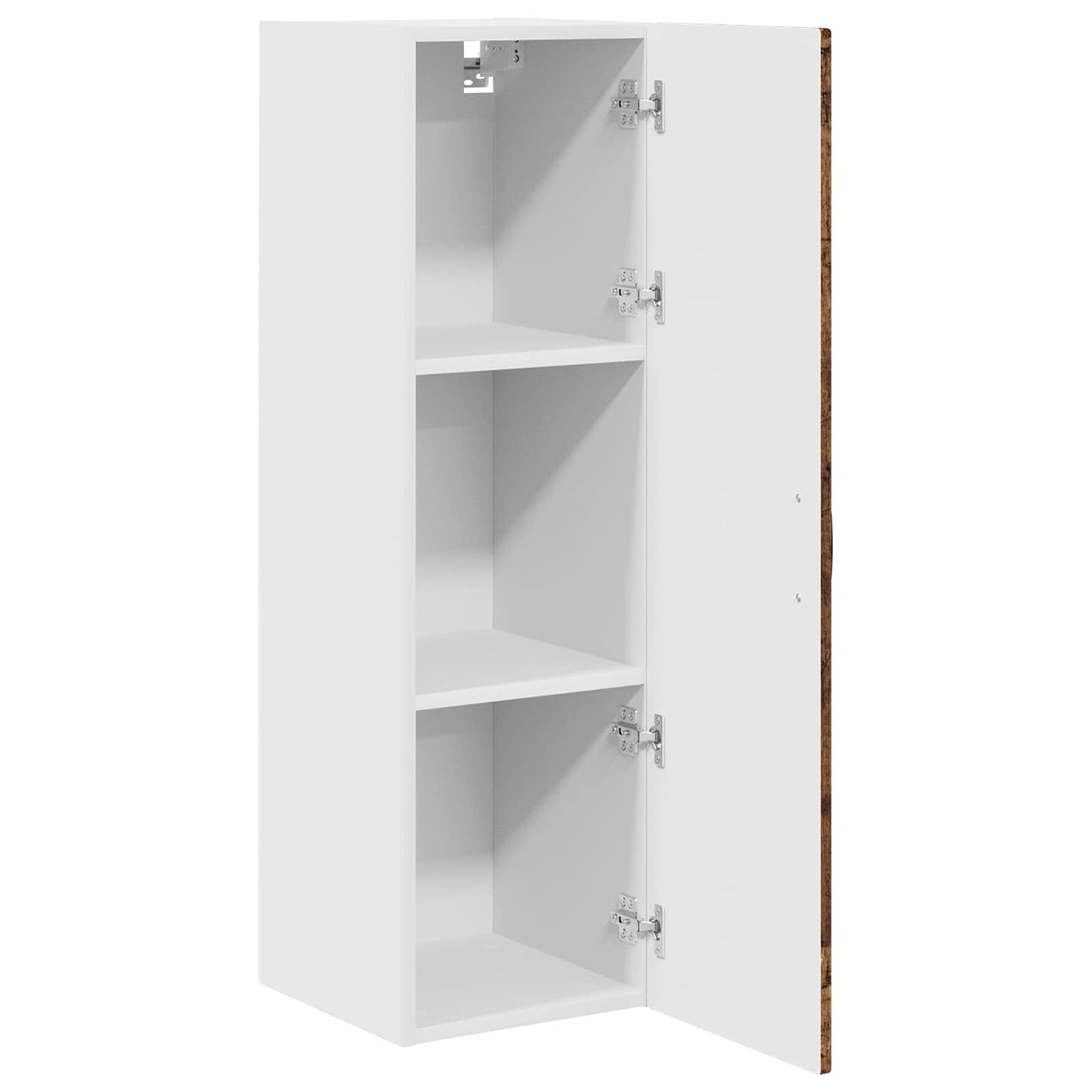 vidaXL Wall Cabinet PORTO Old Wood 30 x 31 x 100 cm Engineered Wood