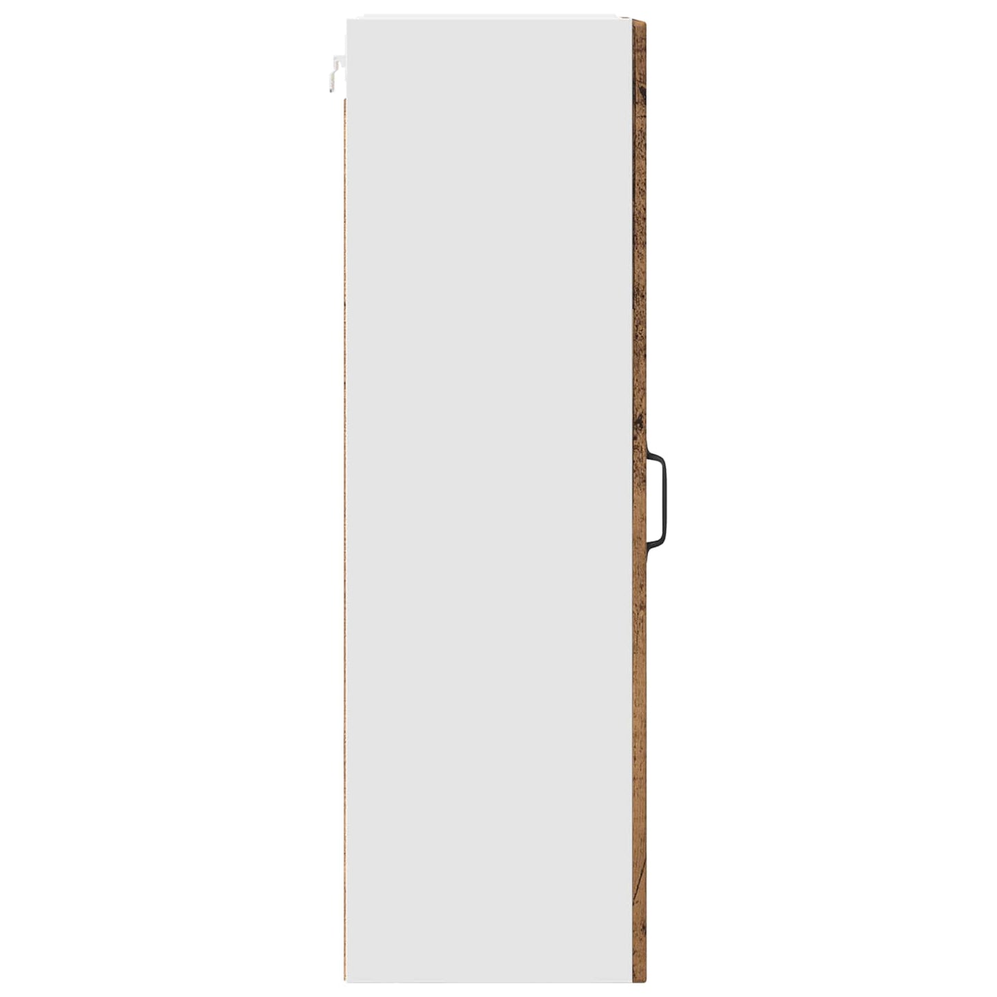 vidaXL Wall Cabinet PORTO Old Wood 30 x 31 x 100 cm Engineered Wood