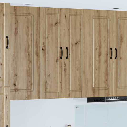 vidaXL Wall Cabinet PORTO Artisan Oak 30 x 31 x 100 cm Engineered Wood