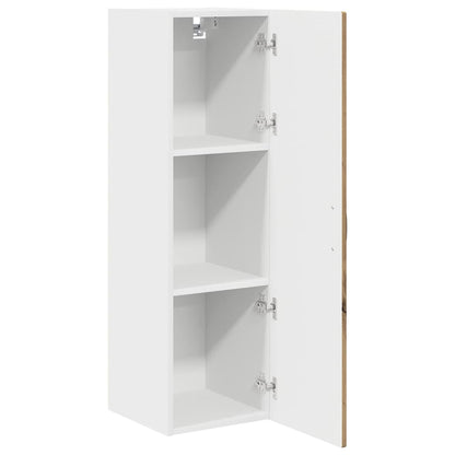 vidaXL Wall Cabinet PORTO Artisan Oak 30 x 31 x 100 cm Engineered Wood