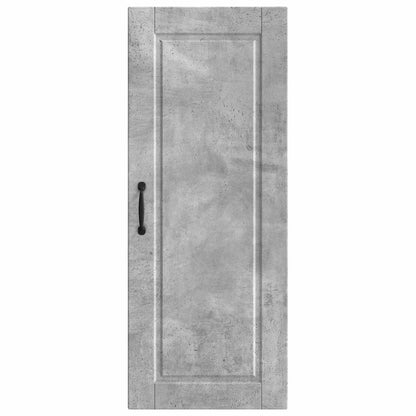 vidaXL Wall Cabinet PORTO Concrete Grey 40 x 31 x 100 cm