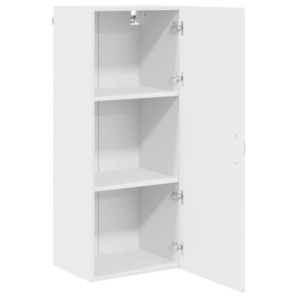 vidaXL Wall Cabinet PORTO High Gloss White 40 x 31 x 100 cm