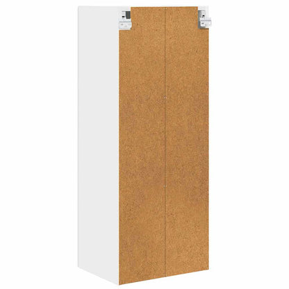 vidaXL Wall Cabinet PORTO High Gloss White 40 x 31 x 100 cm