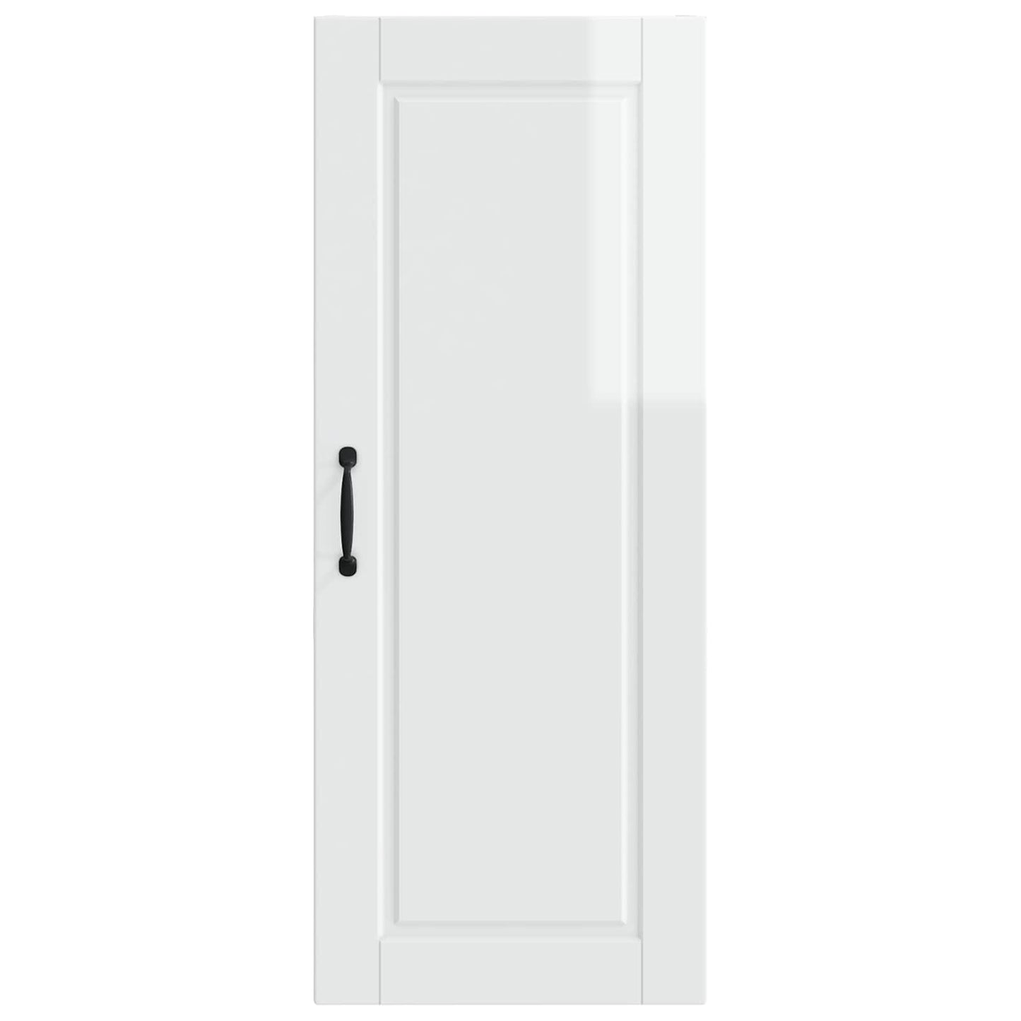 vidaXL Wall Cabinet PORTO High Gloss White 40 x 31 x 100 cm