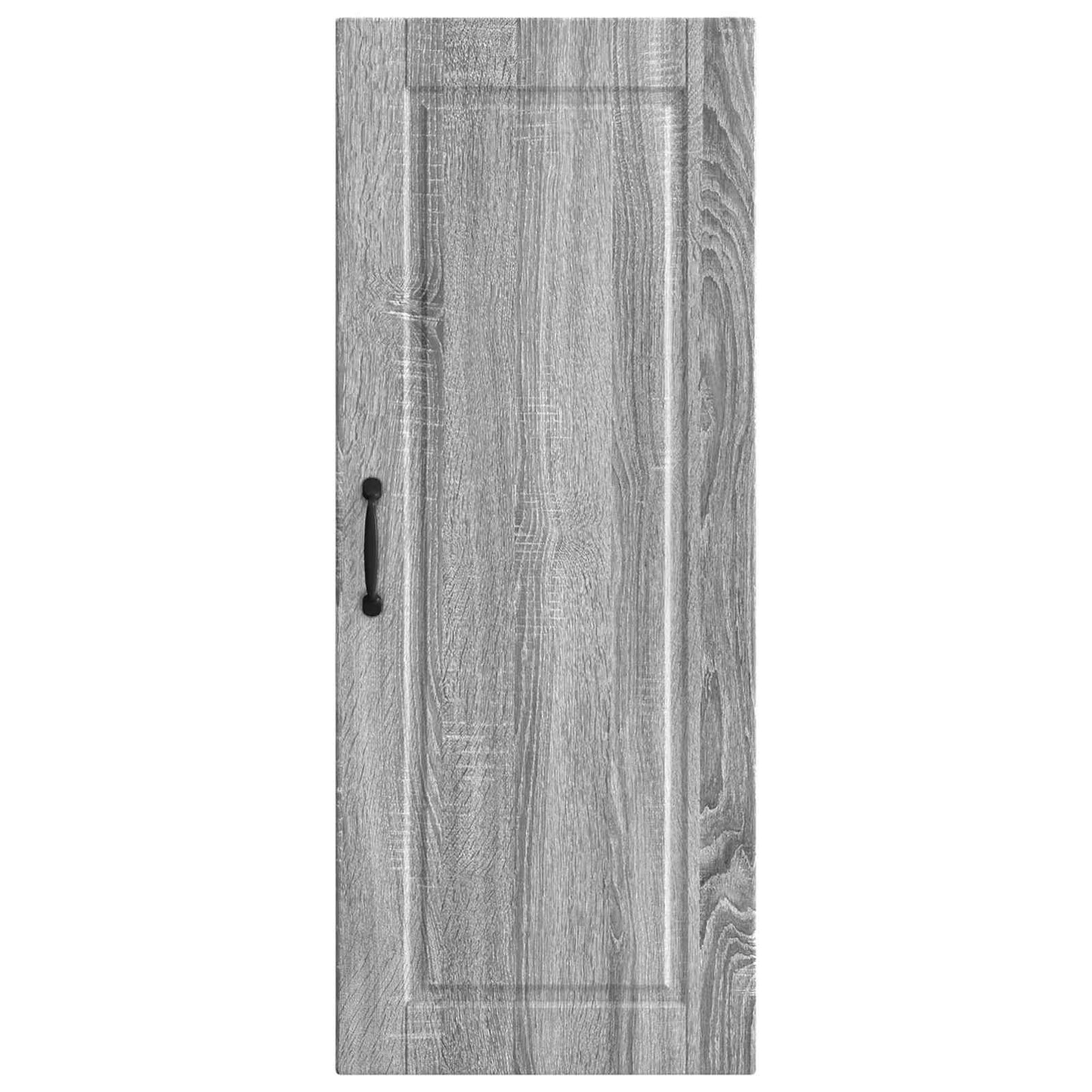 vidaXL Wall Cabinet PORTO Grey Sonoma 40 x 31 x 100 cm Engineered Wood