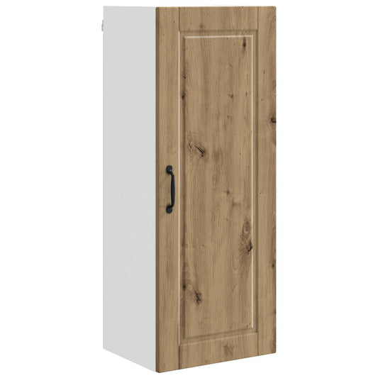 vidaXL Wall Cabinet PORTO Artisan Oak 40 x 31 x 100 cm Engineered Wood