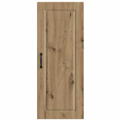 vidaXL Wall Cabinet PORTO Artisan Oak 40 x 31 x 100 cm Engineered Wood