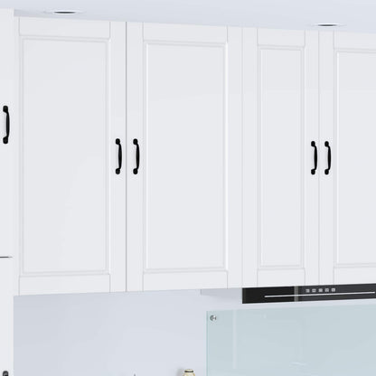 vidaXL Wall Cabinet PORTO White 50 x 31 x 100 cm Engineered Wood
