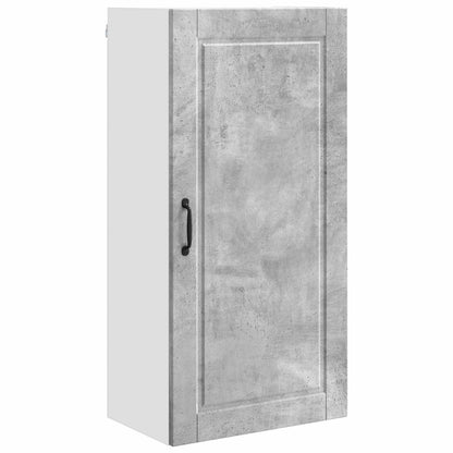 vidaXL Wall Cabinet PORTO Concrete Grey 50 x 31 x 100 cm