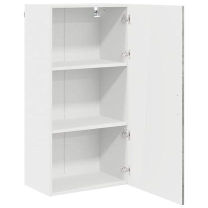 vidaXL Wall Cabinet PORTO Concrete Grey 50 x 31 x 100 cm