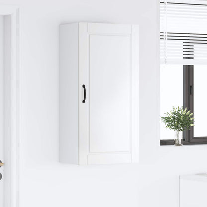 vidaXL Wall Cabinet PORTO High Gloss White 50 x 31 x 100 cm