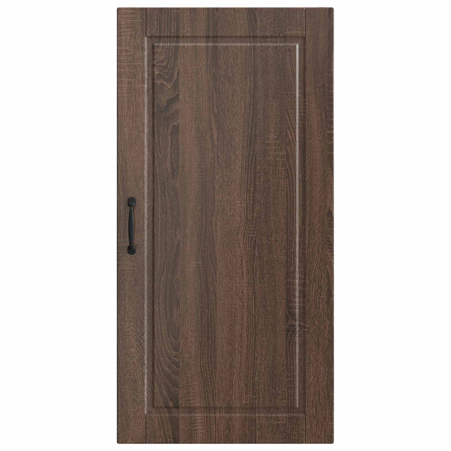 vidaXL Wall Cabinet PORTO Brown Oak 50 x 31 x 100 cm Engineered Wood