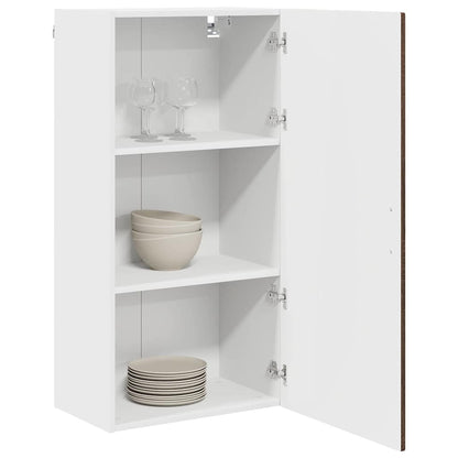 vidaXL Wall Cabinet PORTO Brown Oak 50 x 31 x 100 cm Engineered Wood