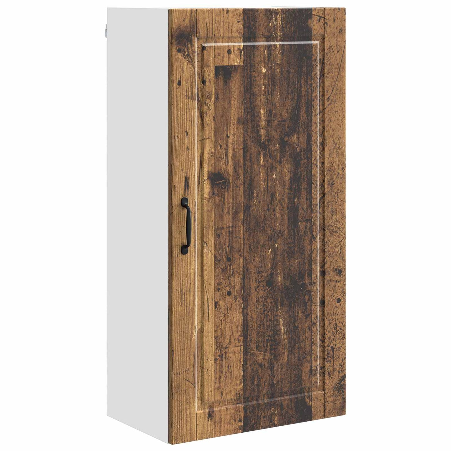 vidaXL Wall Cabinet PORTO Old Wood 50 x 31 x 100 cm Engineered Wood