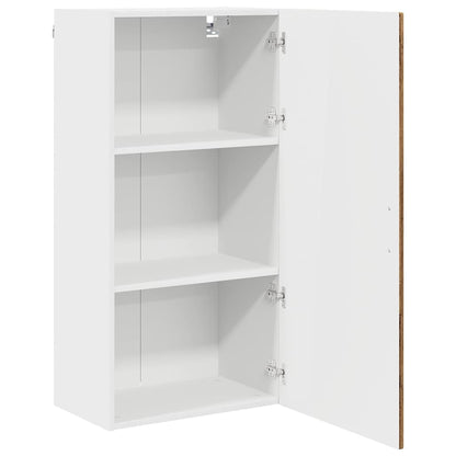 vidaXL Wall Cabinet PORTO Old Wood 50 x 31 x 100 cm Engineered Wood