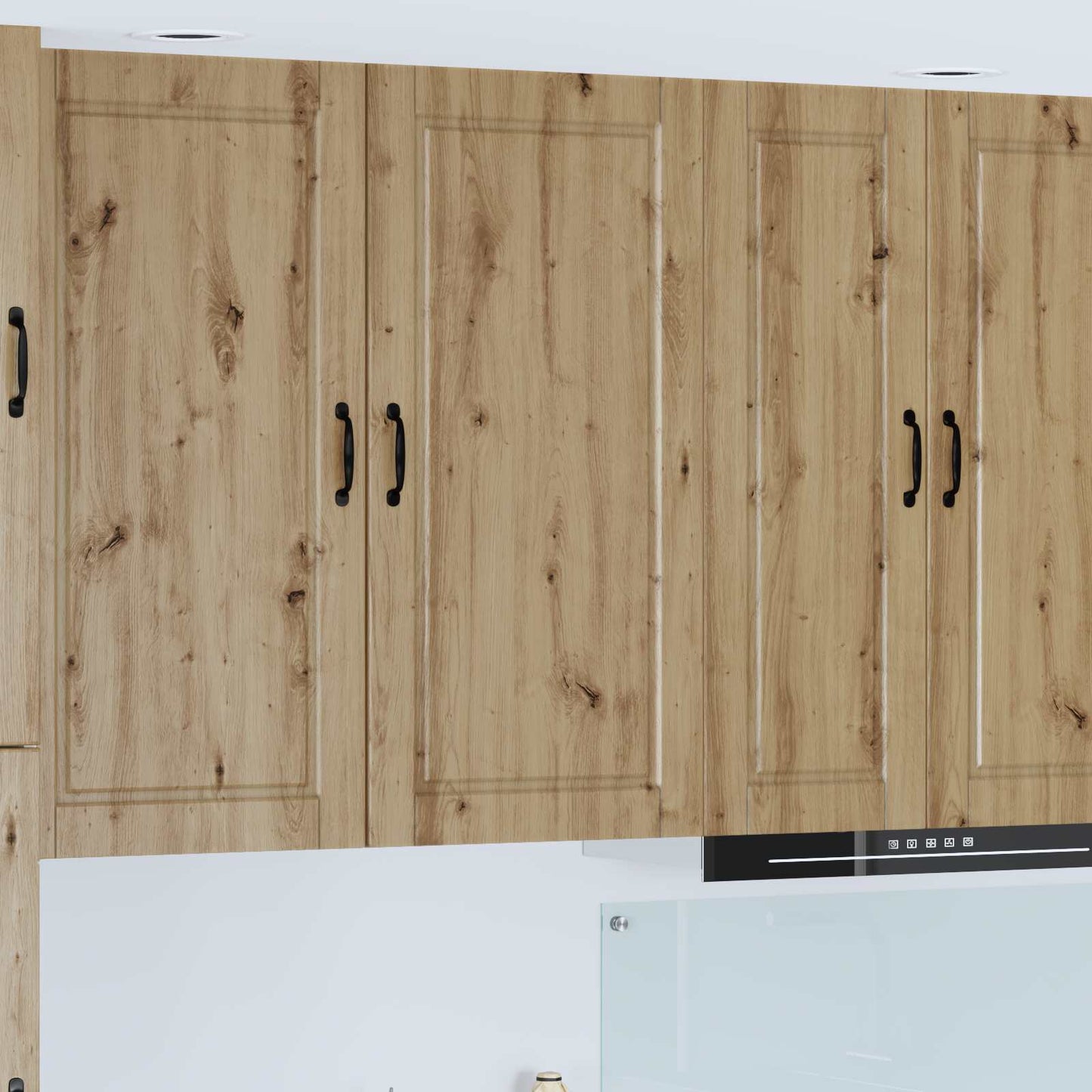 vidaXL Wall Cabinet PORTO Artisan Oak 50 x 31 x 100 cm Engineered Wood