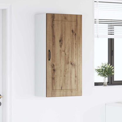 vidaXL Wall Cabinet PORTO Artisan Oak 50 x 31 x 100 cm Engineered Wood