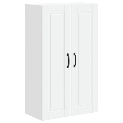 vidaXL Wall Cabinet PORTO White 60 x 31 x 100 cm Engineered Wood