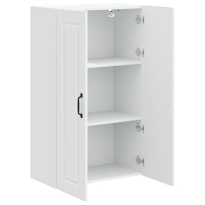 vidaXL Wall Cabinet PORTO White 60 x 31 x 100 cm Engineered Wood
