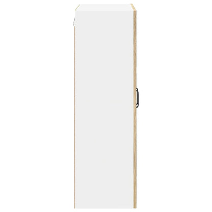 vidaXL Wall Cabinet PORTO Sonoma Oak 60 x 31 x 100 cm Engineered Wood