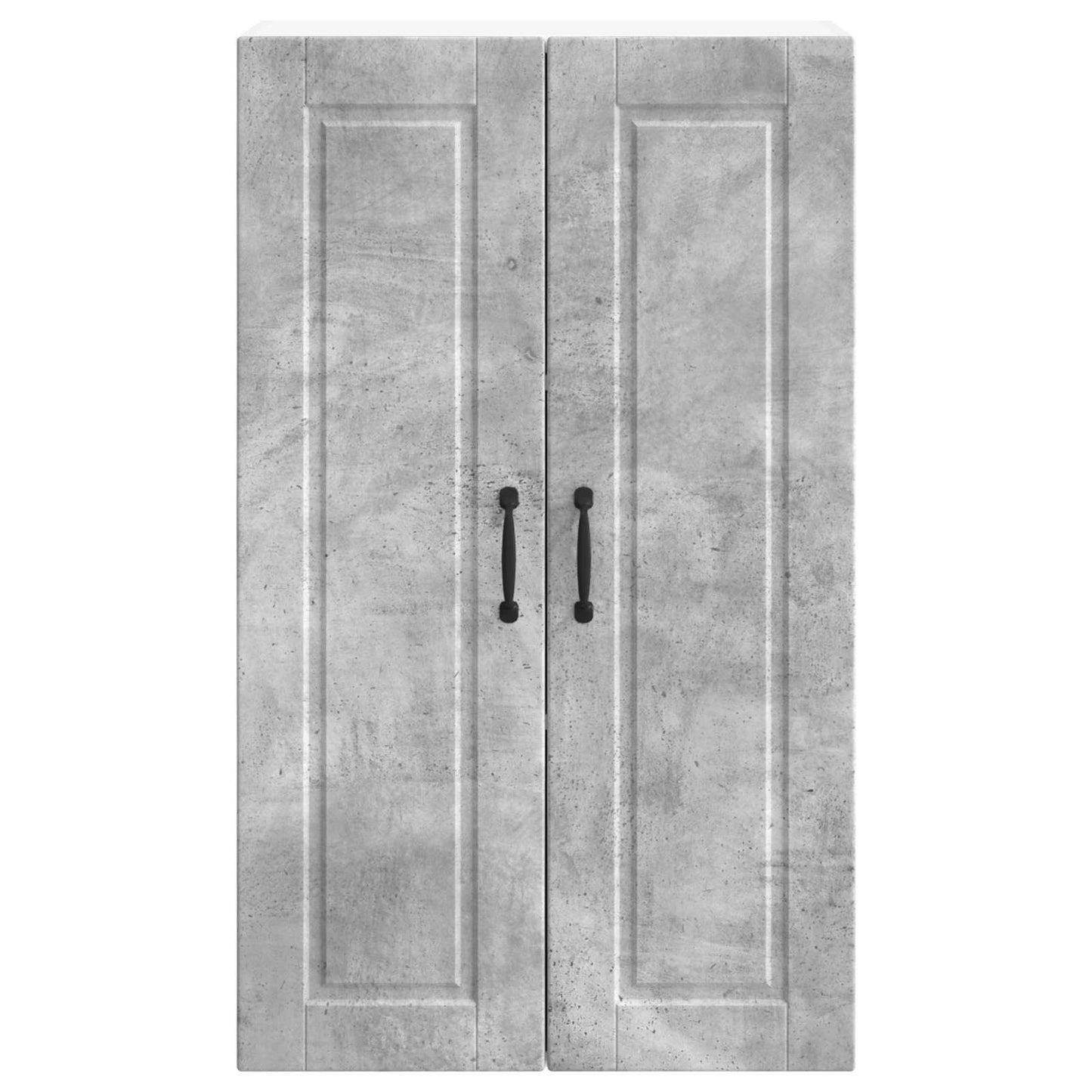 vidaXL Wall Cabinet PORTO Concrete Grey 60 x 31 x 100 cm