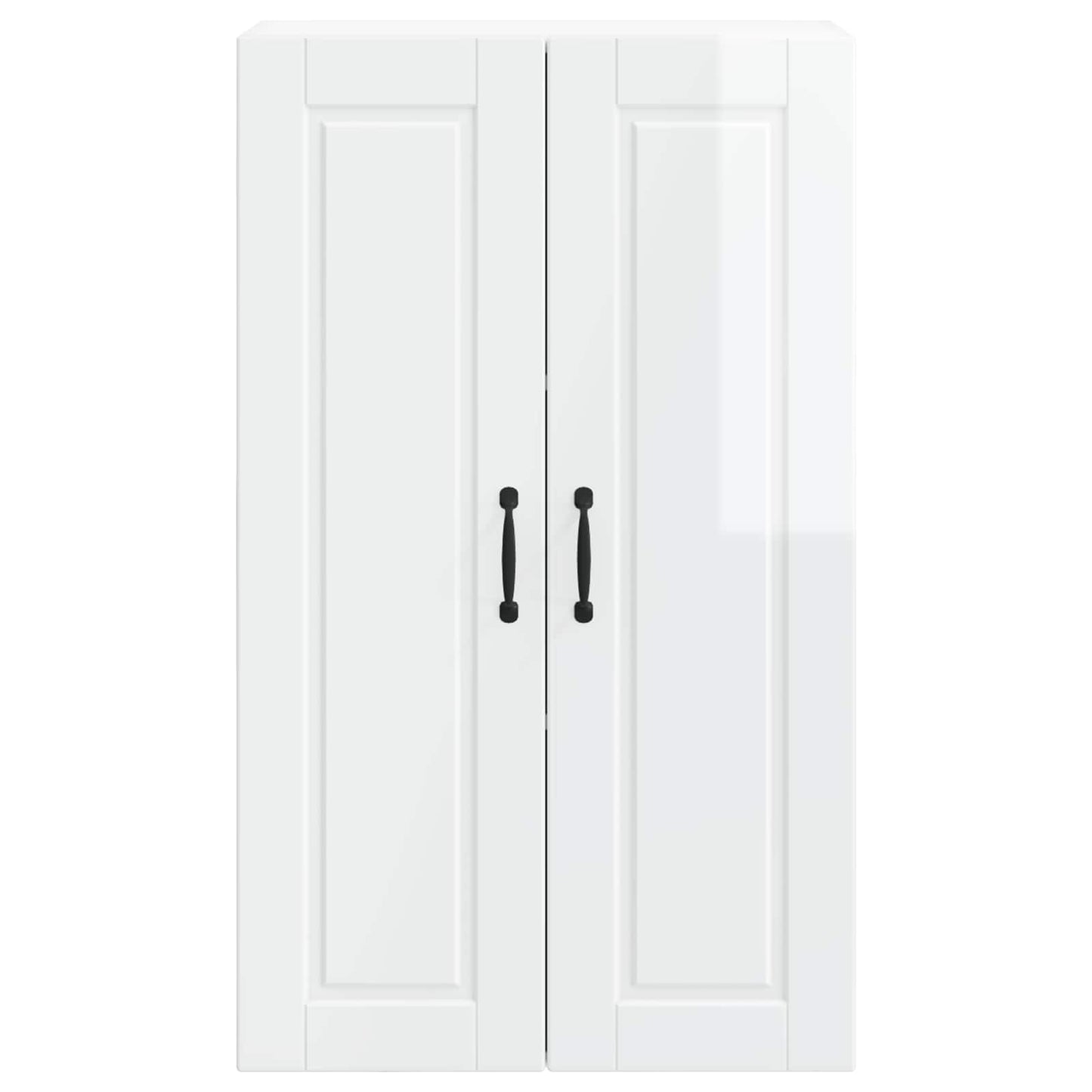 vidaXL Wall Cabinet PORTO High Gloss White 60 x 31 x 100 cm